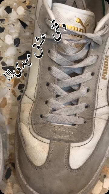 تغییر رنگ کتونی✌🏻👌🏻